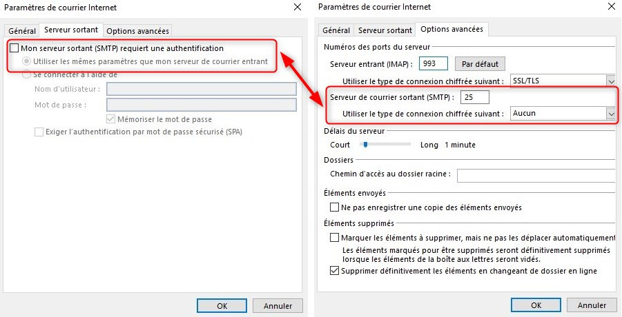 Configurer Zimbra standard - étape 4